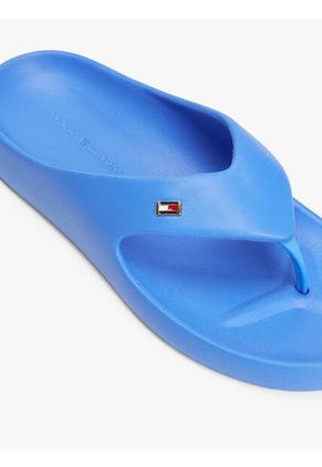 Sandalias Azul Anatómicas Con Logo Esmaltado Tommy Hilfiger
