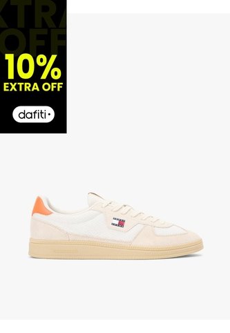 Tenis Blanco The Greenwich De Texturas Mixtas Tommy Hilfiger Tommy Hilfiger