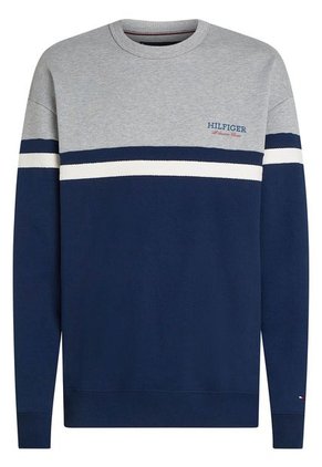 Saco Azul Oscuro Tejido Con Monotipo Hilfiger Tommy Hilfiger
