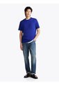 Camiseta Azul De Cuello Redondo Con Bolsillo Tommy Hilfiger de Tommy Hilfiger