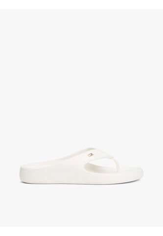 Sandalias Blanco Anatómicas Con Logo Esmaltado Tommy Hilfiger Tommy Hilfiger