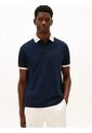Polo Azul Mesh De Corte Regular Tommy Hilfiger de Tommy Hilfiger
