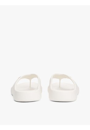 Sandalias Blanco Anatómicas Con Logo Esmaltado Tommy Hilfiger