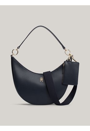 Bolso Blanco De Hombro Con Monotipo Hilfiger Tommy Hilfiger