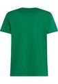Camiseta Verde De Tejido Interlock Con Corte Slim Tommy Hilfiger de Tommy Hilfiger