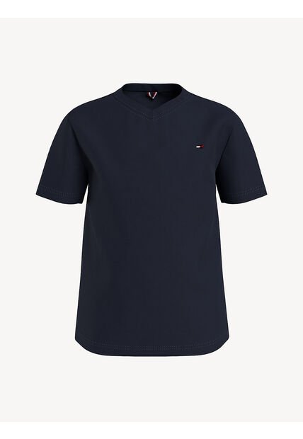 Camiseta Azul Nantucket De Cuello V Tommy Hilfiger