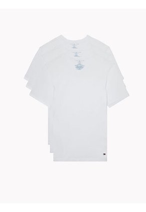 Pack De 3 Camisetas Blancas Cuello V Tommy Hilfiger