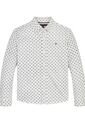 Camisa Blanca Con Estampado TH Tommy Hilfiger de Tommy Hilfiger