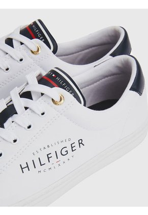 Tenis Para Dama Blanco Tommy Hilfiger