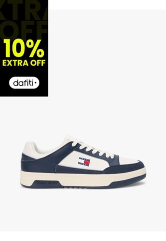 Tenis Azul Oscuro Cupsole De Cuero Tommy Hilfiger Tommy Hilfiger