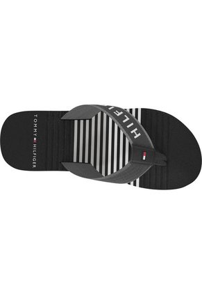 Chancletas Para Hombre Negro Tommy Hilfiger