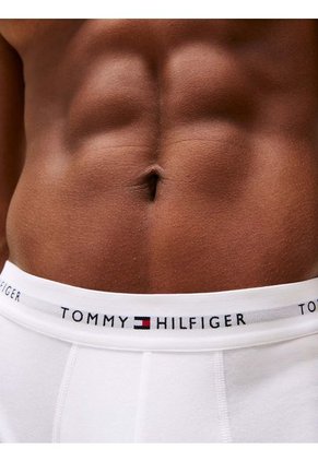 Pack Blanco De 3 Calzoncillos Essential Con Inscripción Tommy Hilfiger