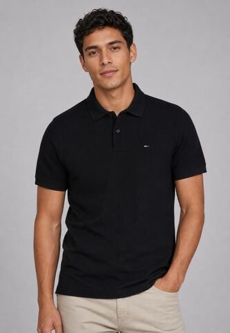 Polo TOMMY HILFIGER Negro Tommy Hilfiger