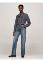 Blusa Azul De Viscosa Con Lazo En El Cuello Tommy Hilfiger de Tommy Hilfiger