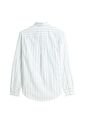 Camisa Blanca A Rayas De Corte Amplio Tommy Hilfiger de Tommy Hilfiger