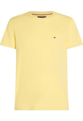 Camiseta Amarilla De Cuello Redondo Tommy Hilfiger