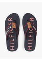 Sandalias Azul Marino Con Tira Trenzada Y Logo Bordado Tommy Hilfiger de Tommy Hilfiger