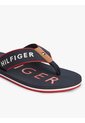 Sandalias Azul Marino Con Tira Trenzada Y Logo Bordado Tommy Hilfiger de Tommy Hilfiger