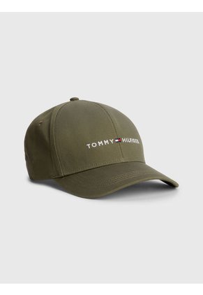 Gorra De Béisbol Con Logo Bordado Hombre Verde Tommy Hilfiger