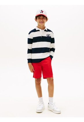 Bermudas Rojo Chino 1985 Collection Tommy Hilfiger