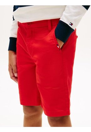 Bermudas Rojo Chino 1985 Collection Tommy Hilfiger