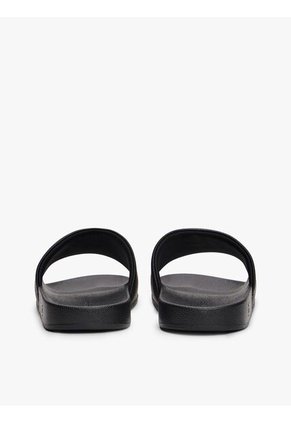 Sandalias Negro Con Logo En Relieve Tommy Hilfiger