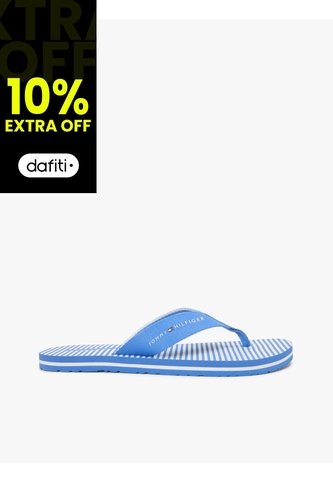 Sandalias Azul De Tiras Trenzadas Con Rayas Ithaca Tommy Hilfiger Tommy Hilfiger