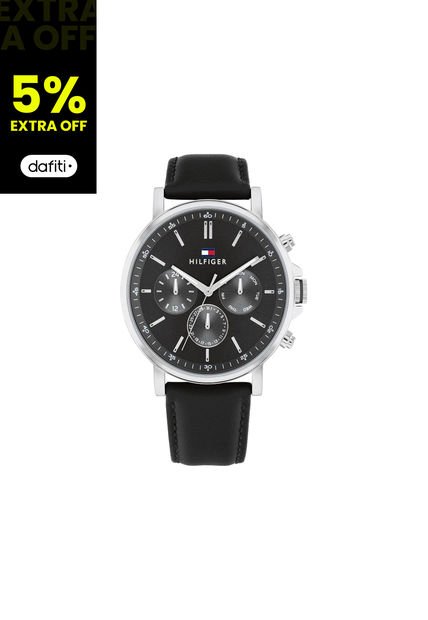 Reloj Tommy Hilfiger Modelo 1710586 Negro Hombre