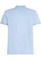 Polo Ribeteado Con Corte Slim Hombre Celeste Tommy Hilfiger de Tommy Hilfiger