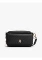 Bolso Negro Camera Bag Con Textura De Monograma TH Tommy Hilfiger de Tommy Hilfiger