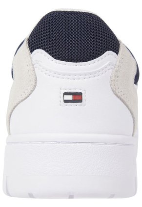 Tenis Cuero Con Suela Cupsole Hombre Blanco Tommy Hilfiger
