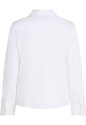 Camisa Blanca De Popelín De Corte Regular Tommy Hilfiger