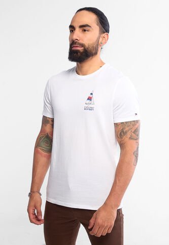 Camiseta TOMMY HILFIGER Blanco Tommy Hilfiger