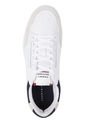 Tenis Cuero Con Suela Cupsole Hombre Blanco Tommy Hilfiger de Tommy Hilfiger