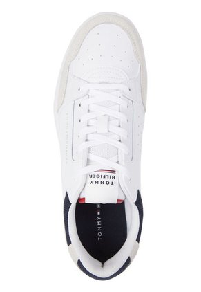Tenis Cuero Con Suela Cupsole Hombre Blanco Tommy Hilfiger