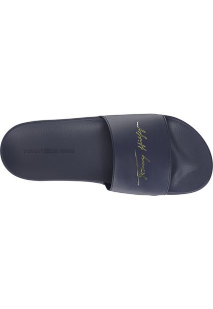 Sandalias Para Piscina Mujer Azul Tommy Hilfiger