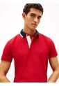 Polo Rojo De Corte Regular Con Logo Gráfico Tommy Hilfiger de Tommy Hilfiger