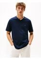Camiseta Azul De Cuello En V Tommy Hilfiger de Tommy Hilfiger