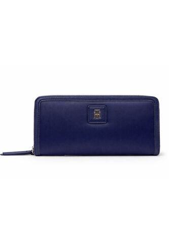 Billetera Azul Plana Con Cierre De Cremallera Tommy Hilfiger Tommy Hilfiger