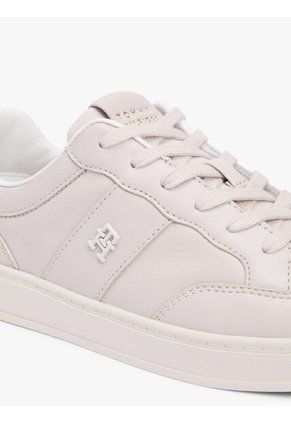 Tenis Beige Con Monograma TH Tommy Hilfiger