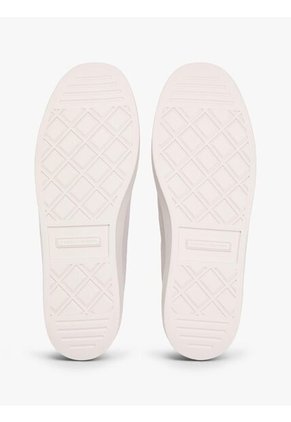 Tenis Beige Con Monograma TH Tommy Hilfiger