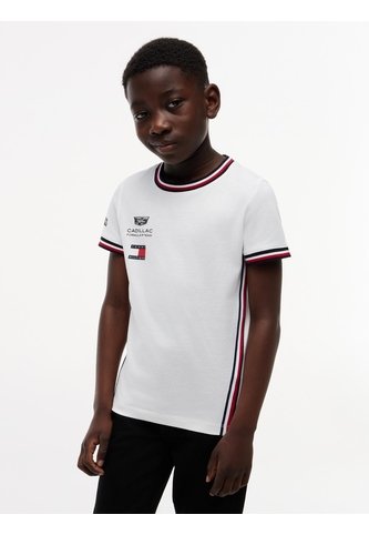 Camiseta Blanca Para Niño TH X Cadillac Fórmula 1® Team Tommy Hilfiger Tommy Hilfiger