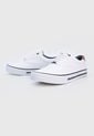 Tenis Lifestyle Blanco-Azul-Café Tommy Hilfiger Rillo de Tommy Hilfiger