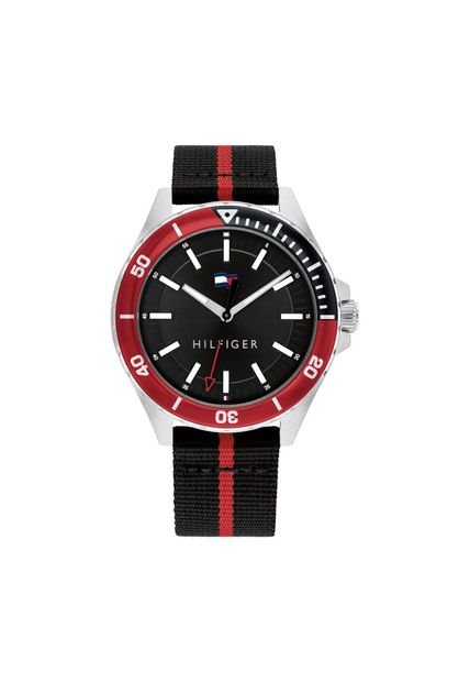 Reloj Para Hombre Tommy Hilfiger Logan 1792010 Negro