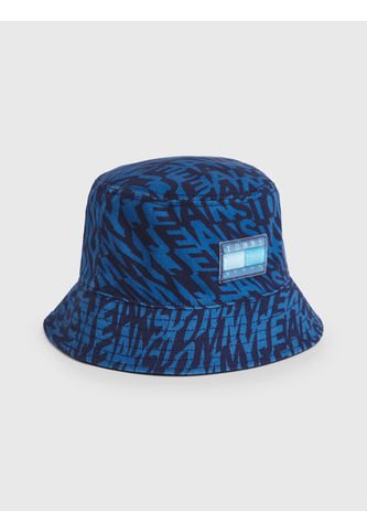 Sombrero De Pescador Con Logo Burbuja Mujer Azul Tommy Hilfiger Tommy Hilfiger