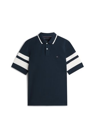 Polo Multicolor De Corte Regular Con Diseño De Rayas En Las Mangas Tommy Hilfiger Tommy Hilfiger