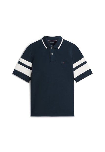 Polo Multicolor De Corte Regular Con Diseño De Rayas En Las Mangas Tommy Hilfiger
