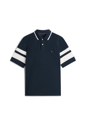 Polo Multicolor De Corte Regular Con Diseño De Rayas En Las Mangas Tommy Hilfiger