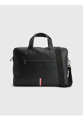 Maletín Para Portátil Con Correa Signature Hombre Negro Tommy Hilfiger