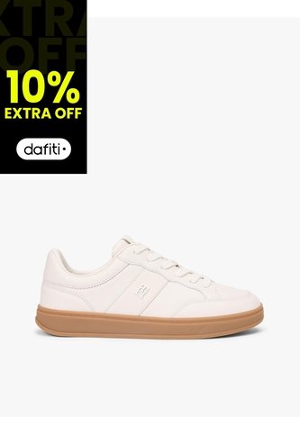 Tenis Beige Con Monograma TH Tommy Hilfiger Tommy Hilfiger